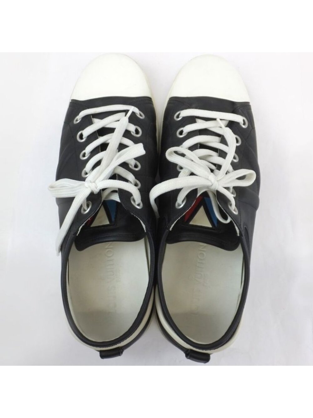 Louis Vuitton Low Cut Sneakers Black Size 7.5 - Picture 10 of 10